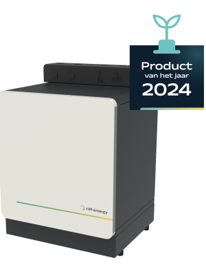 compacte warmtepomp unit zonder buitenunit PVT systeem